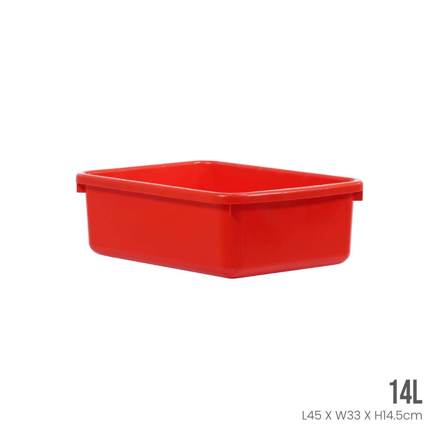 Industrial Plastic Storage Container (ID3904) - Heavy Duty Stackable Bins for Warehouse, Garage & Home Organization