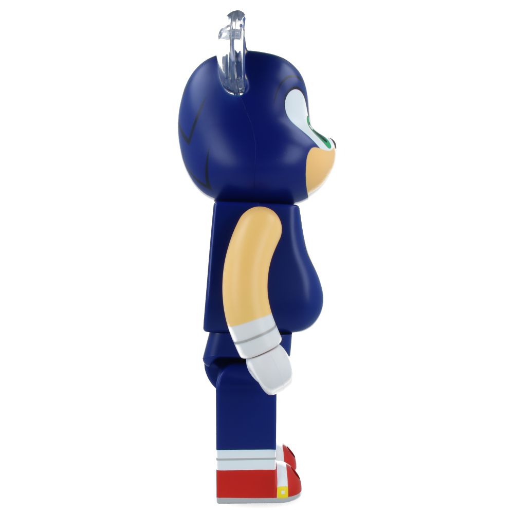 400% Bearbrick Sonic The Hedgehog Collectible Figure - Limited Edition Vinyl Art Toy for Display & Gifts | Perfect for Anime Fans, Gaming Enthusiasts & Home Decor