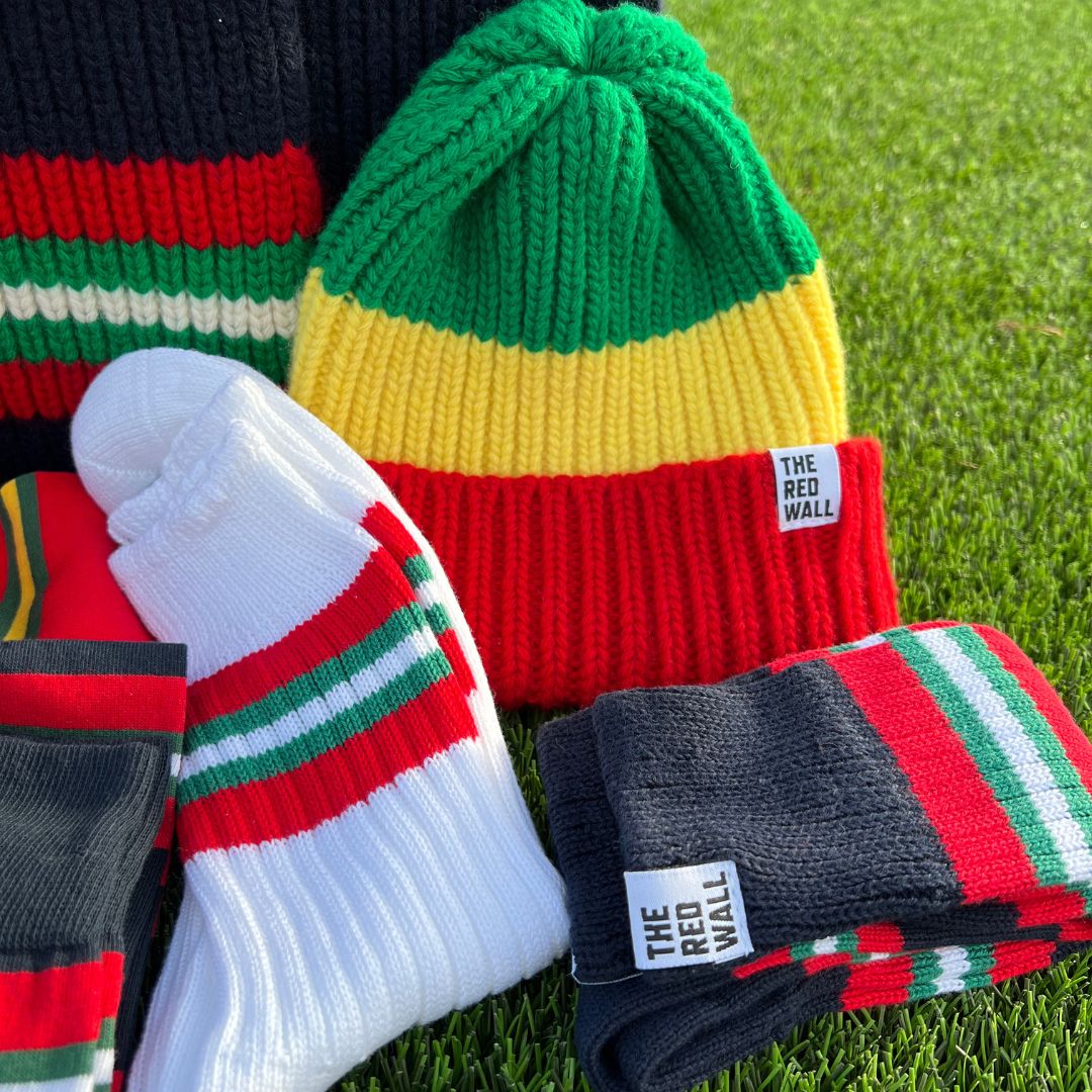 Red Wall Welsh Fan Wool Beanie - Warm Winter Hat for Men & Women - Perfect for Football Games, Outdoor Activities & Cold Weather