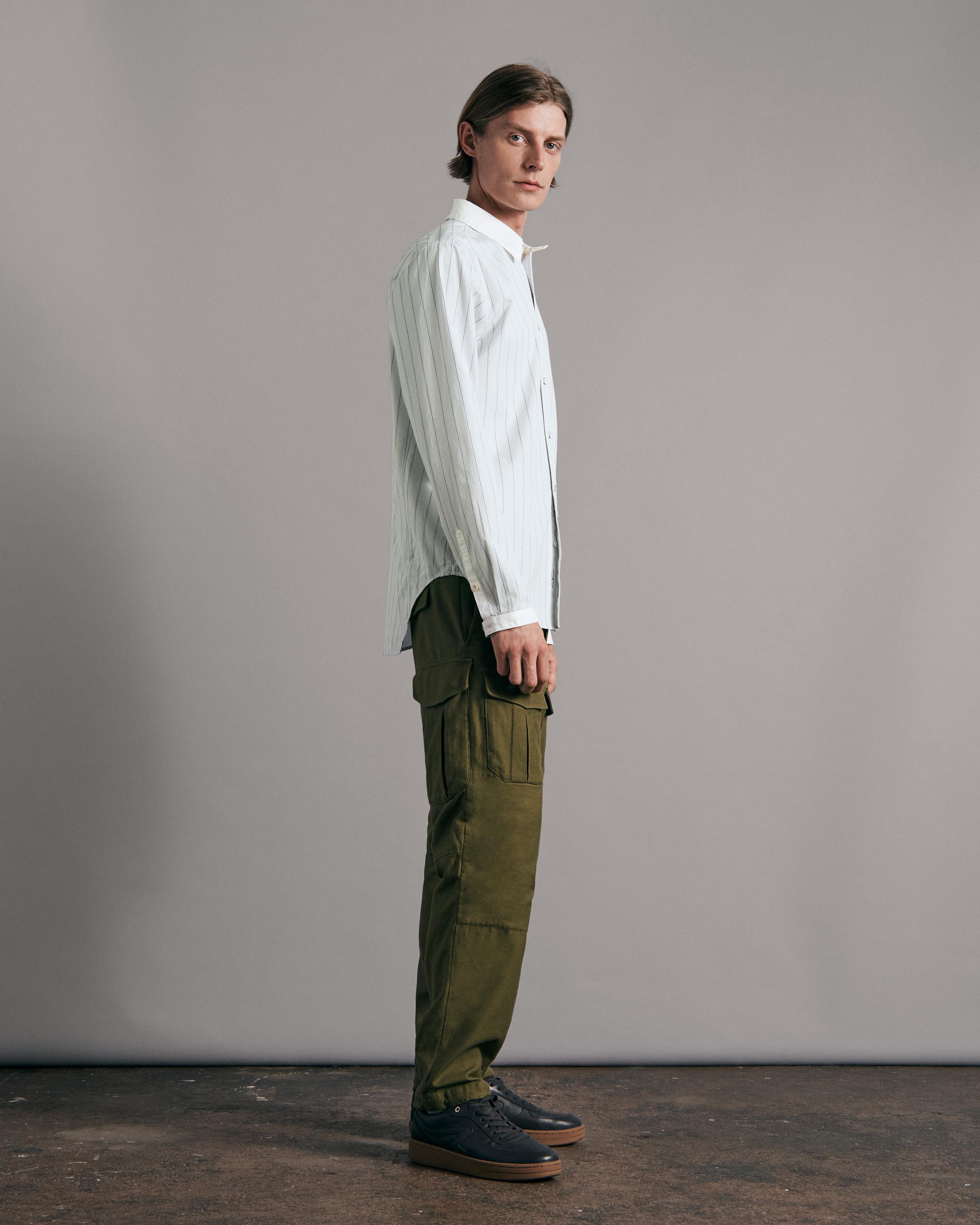 Stylish Archive Stripe Shirt for Men & Women | Vintage-Inspired Casual Button-Up Top | Perfect for Office, Outings & Everyday Wear