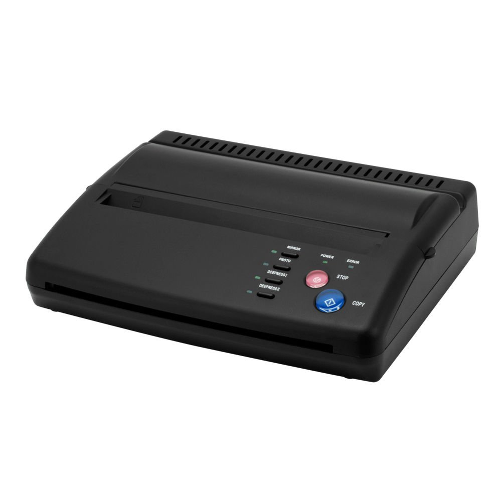 Pirate Face Tattoo Stencil Machine - Professional Thermal Copier for Tattoo Flash & Stencil Making | Perfect for Tattoo Artists & Studio Use