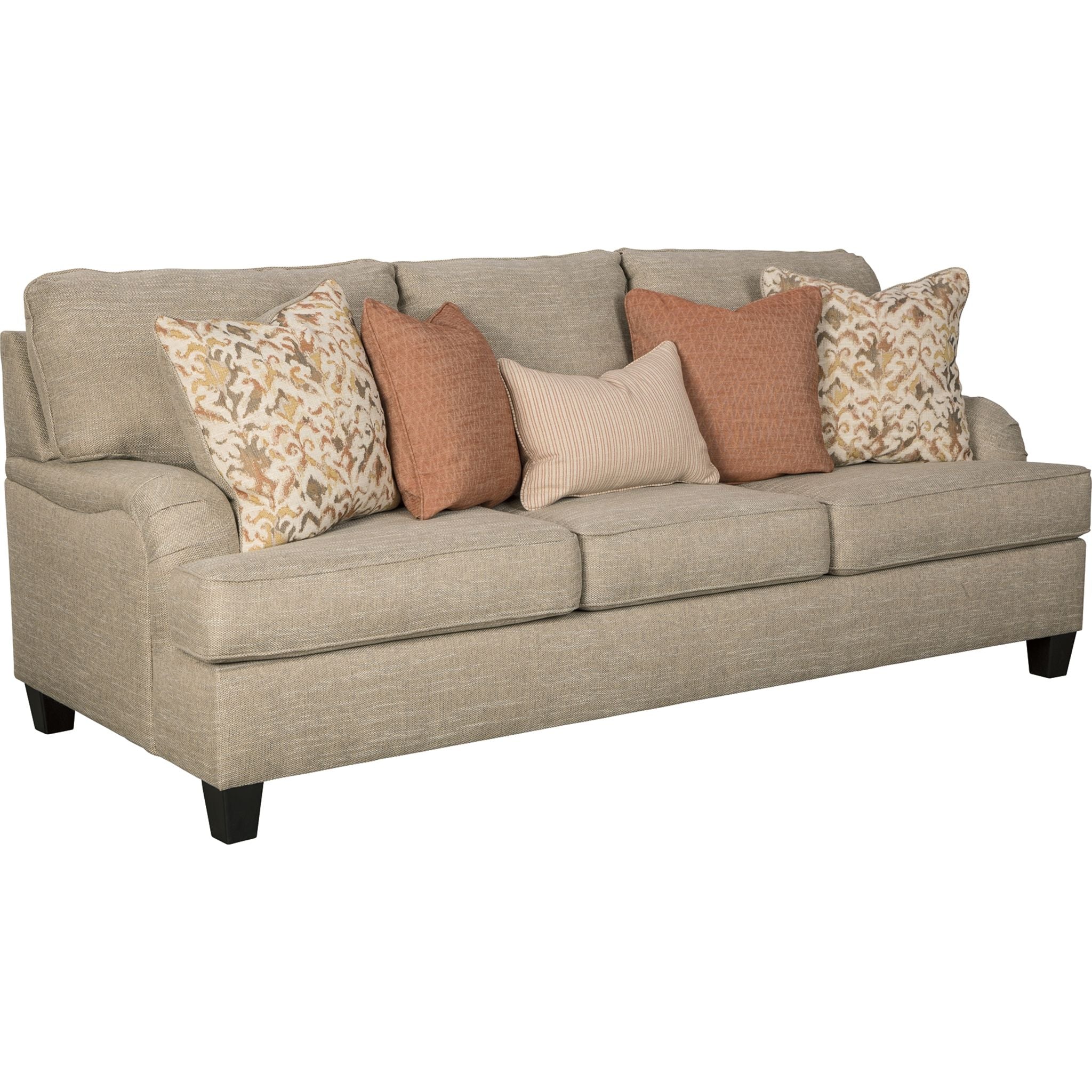 Almanza Sofa in Wheat - Modern Comfortable Couch for Living Room, Lounge & Home Decor