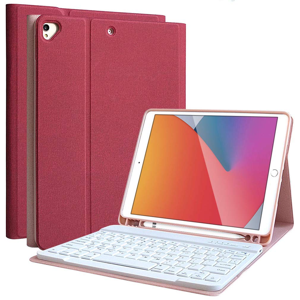Premium Bluetooth Keyboard Case for iPad 8th/7th Gen 10.2