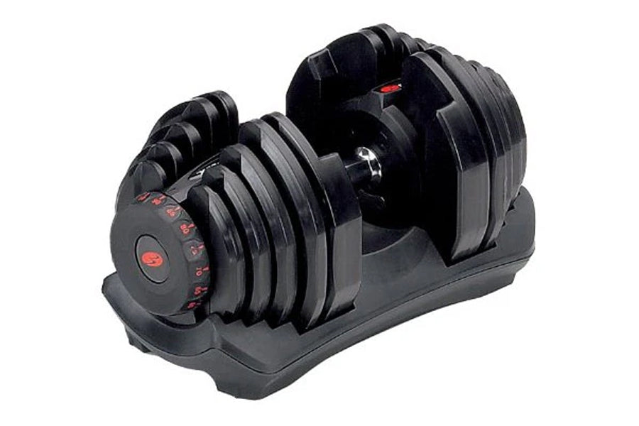 Bowflex SelectTech 552 Adjustable Dumbbells (10-90 lbs) - Pair of Adjustable Weight Dumbbells for Home Gym, Strength Training & Full Body Workouts - Perfect for Small Spaces & Quick Weight Changes