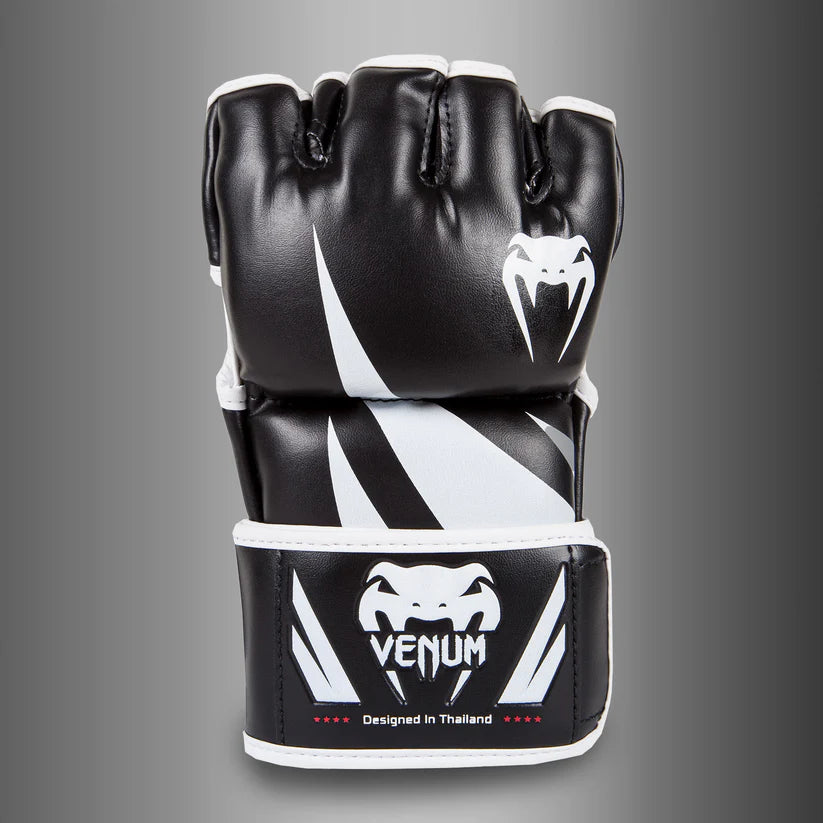 VENUM MMA Gloves - Challenger Series Black - Premium Training & Sparring Gear for MMA, Boxing & Muay Thai - Perfect for Fighters & Fitness Enthusiasts