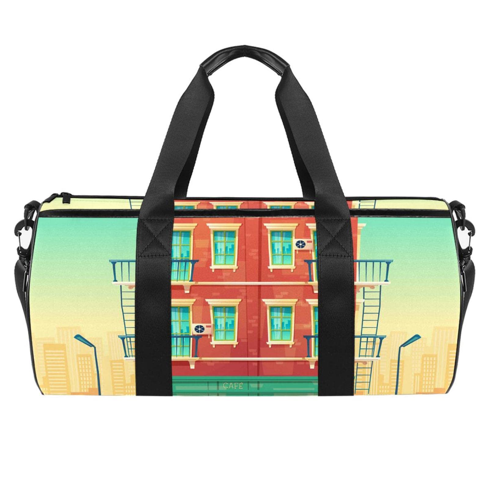 Durable Gym Duffel Bag for Women & Men - Sports Tote Bag for Travel, Workout, Weekend & Overnight Trips - Perfect for Gym, Sports, Travel & Outdoor Activities
