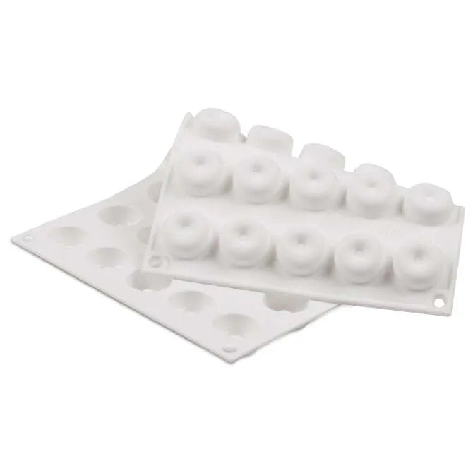 Micro Flex Savarin 35 Forms - Premium Silicone Baking Molds for Cakes, Desserts & Pastries | Perfect for Home Bakers & Professional Chefs