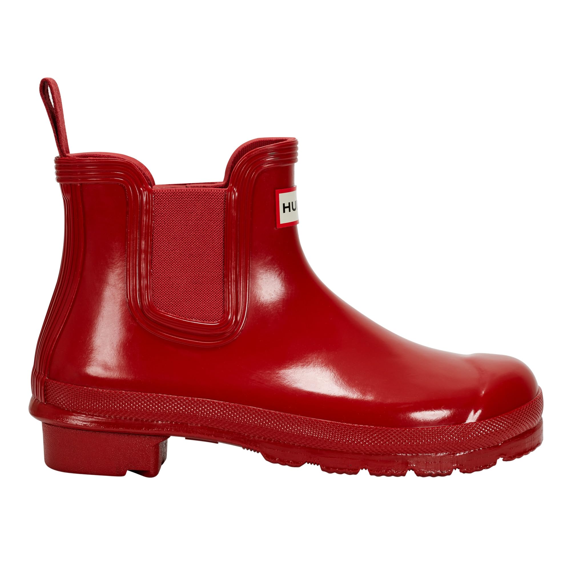 Hunter Women's Original Gloss Chelsea Boots - Waterproof Ankle Boots for Women, Comfortable Slip-On Rain Boots - Perfect for Fall, Winter & Outdoor Activities