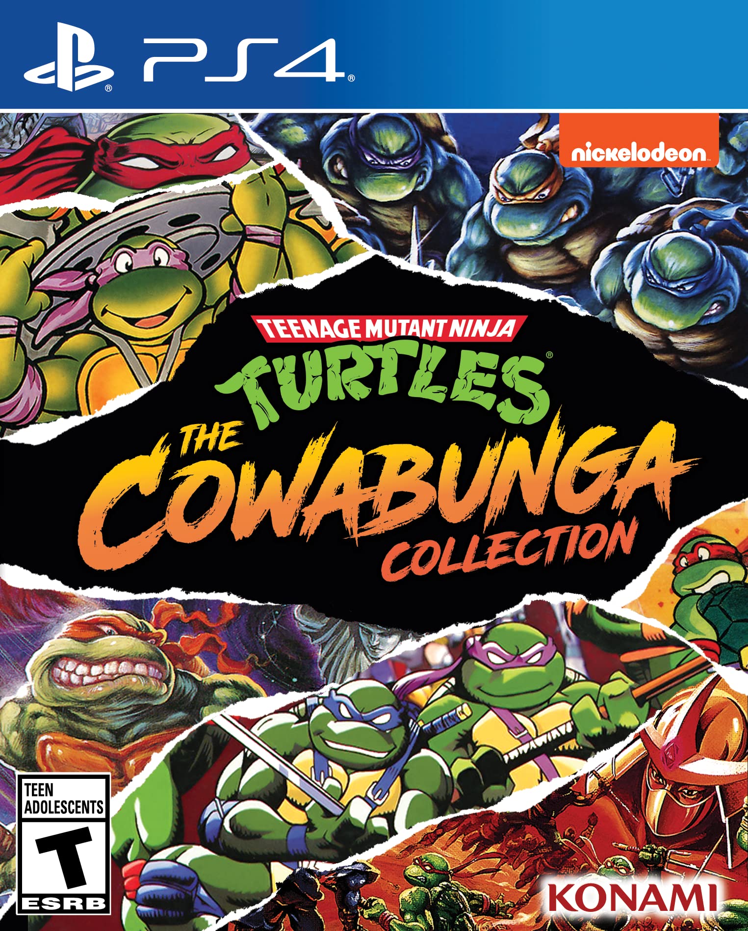 Teenage Mutant Ninja Turtles: Cowabunga Collection - PS4 Game | Classic TMNT Arcade & Console Games Bundle | Perfect for Retro Gaming Fans & Multiplayer Fun