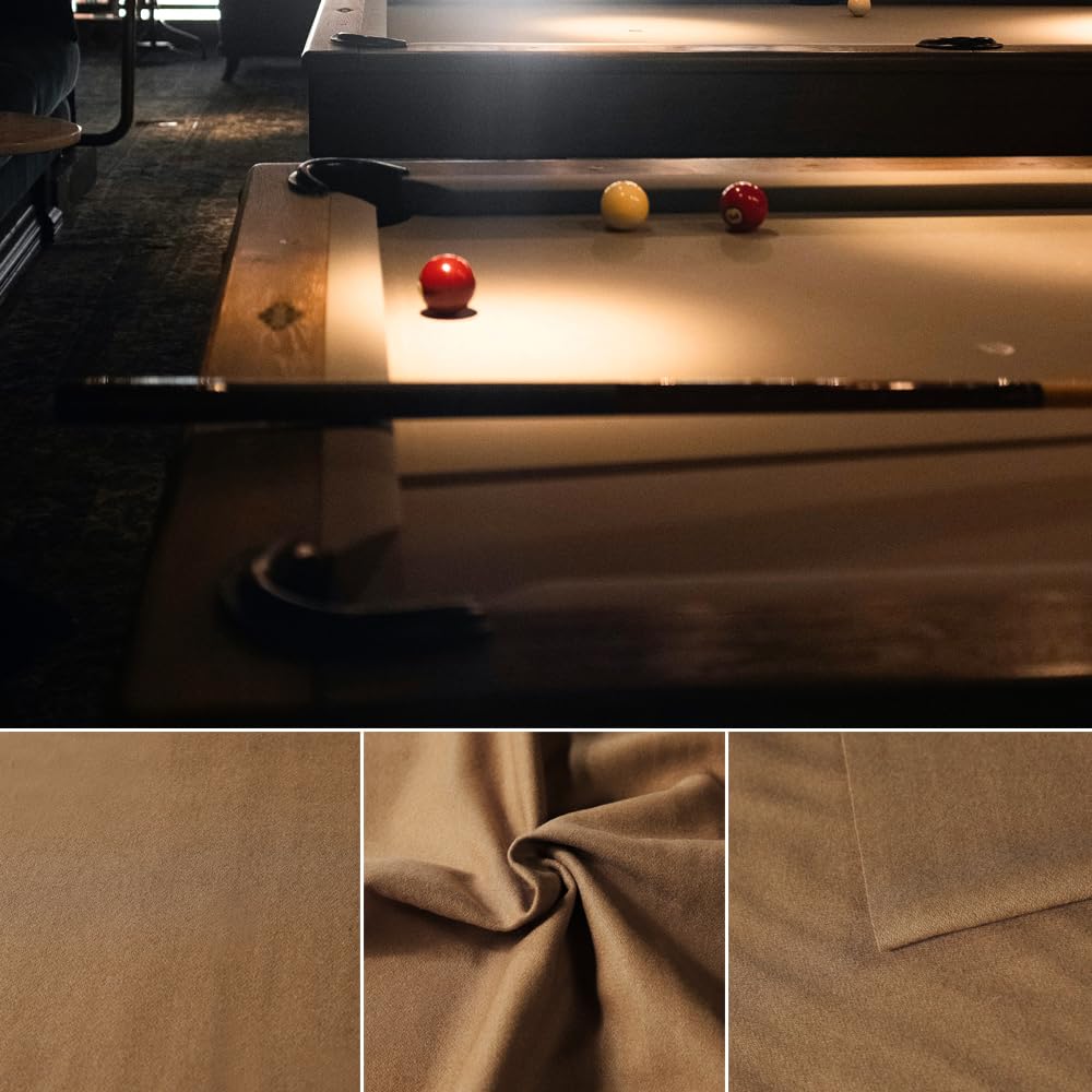 Metaball Professional Pre-Cut Pool Table Felt Cloth with 6 PCS Bottom Cloth - Fits 7, 8 & 9 Foot Tables | 7 Color Options | Durable Billiard Surface for Home Game Rooms & Bars