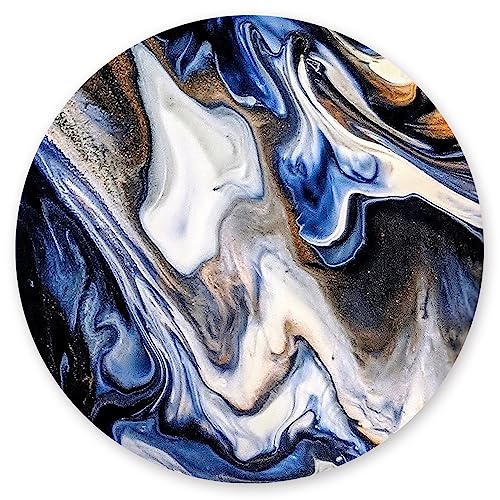 Grey Blue Marble