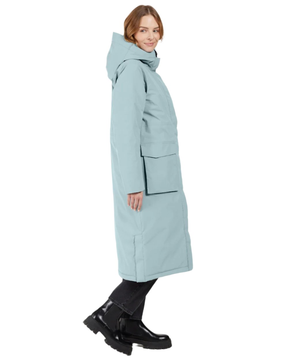 Didriksons Leya Women's Long Parka Coat - Waterproof Winter Jacket for Cold Weather | Perfect for Snow, Skiing & Outdoor Activities