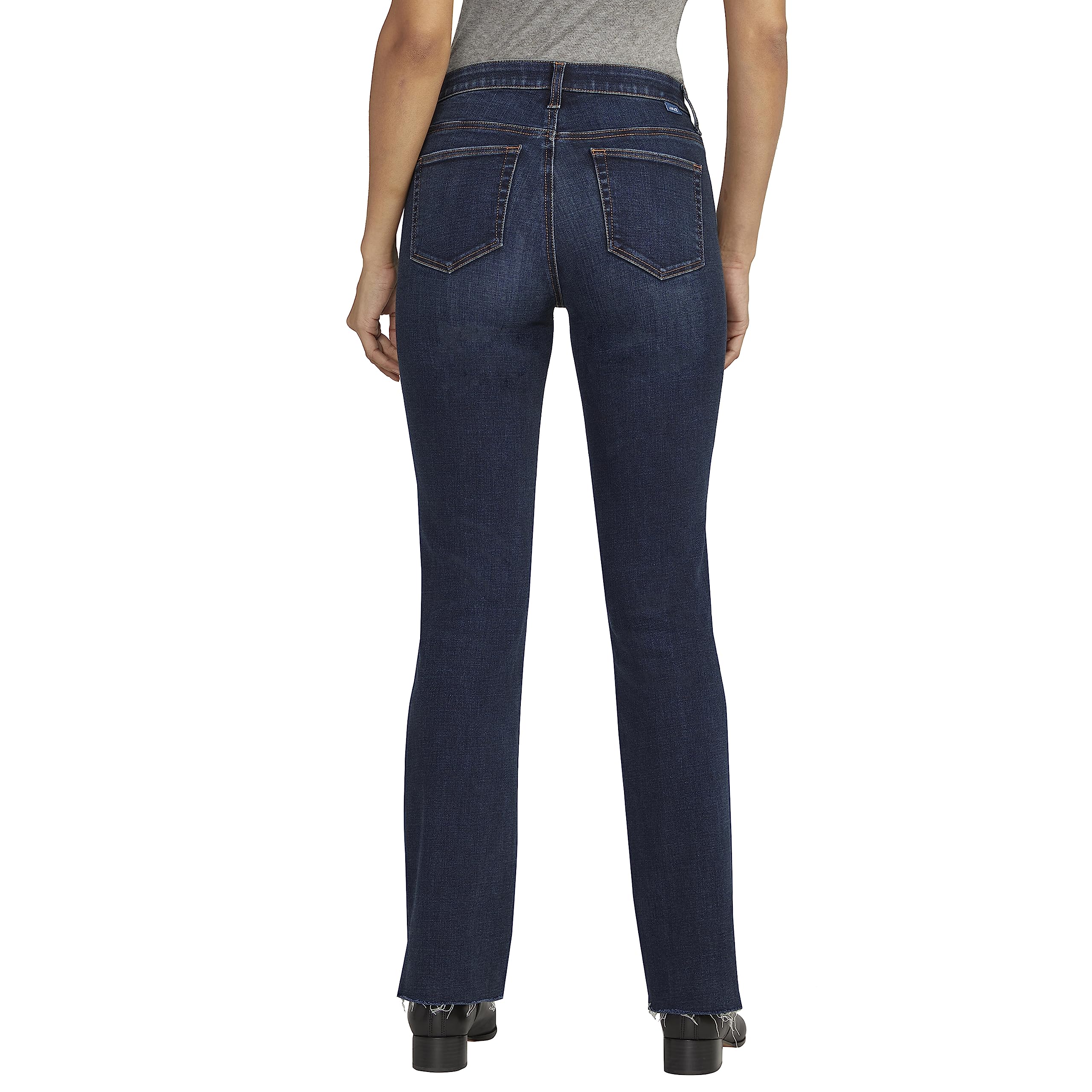 JAG Women's Eloise Mid Rise Bootcut Jeans - Stretchy Denim Pants for Casual & Work Wear | Comfortable Fit for Everyday Style