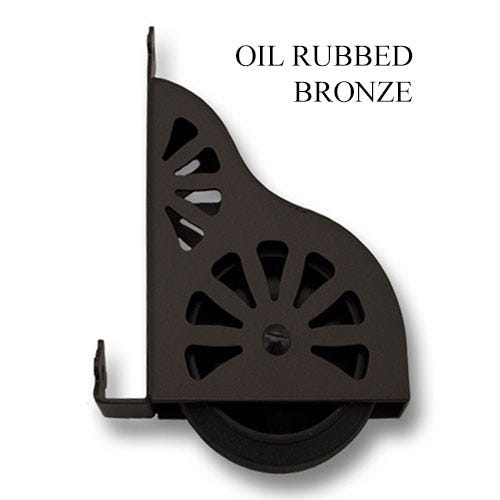 Sunburst Bottom Wheel Assembly Replacement - Heavy Duty Caster Wheels for Furniture, Carts, and Equipment | Perfect for Office Chairs, Shopping Carts, and Industrial Use