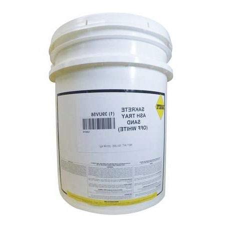 50 lb White Ash Tray Sand - Premium Fireplace & Fire Pit Sand for Safe Ash Disposal - Ideal for Indoor & Outdoor Use