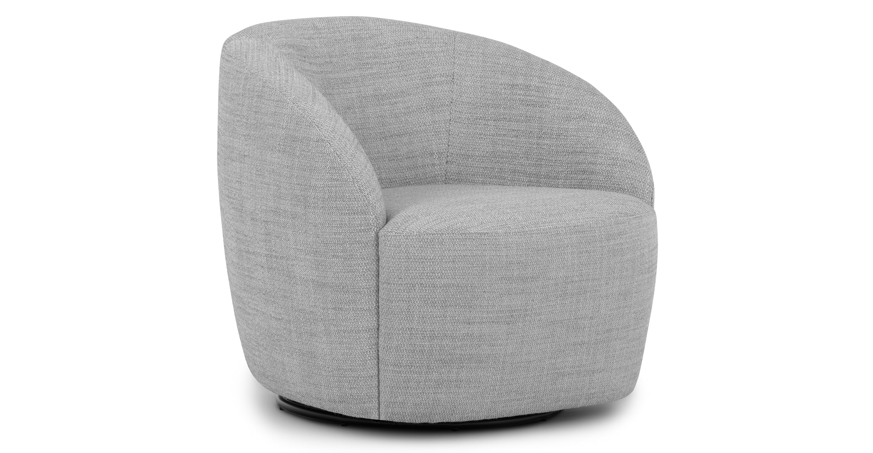 Alma Swivel Lounge Chair - Modern Accent Chair for Living Room, Bedroom & Office - Comfortable 360-Degree Rotating Chair with Soft Upholstery - Perfect for Relaxing, Reading & Working