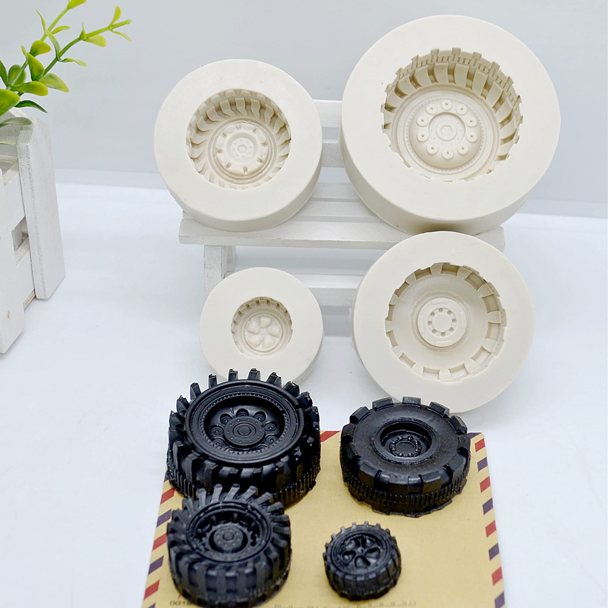 A Sweet Journey with Silicone Tire Wheel Chocolate Molds