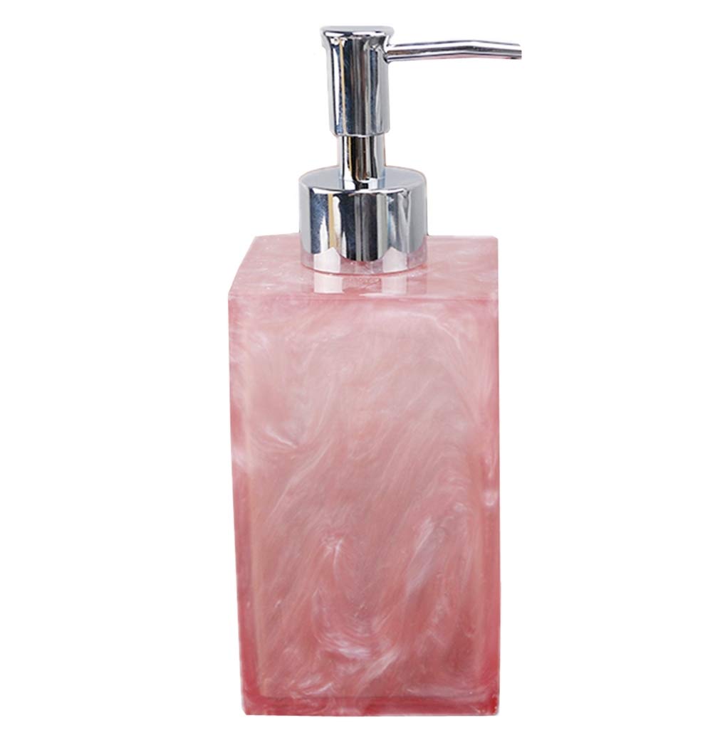 Pink Dish Soap Dispenser - Hand Lotion Pump Bottle for Bathroom & Kitchen | Perfect for Liquid Soap, Lotion, and Hand Wash Storage