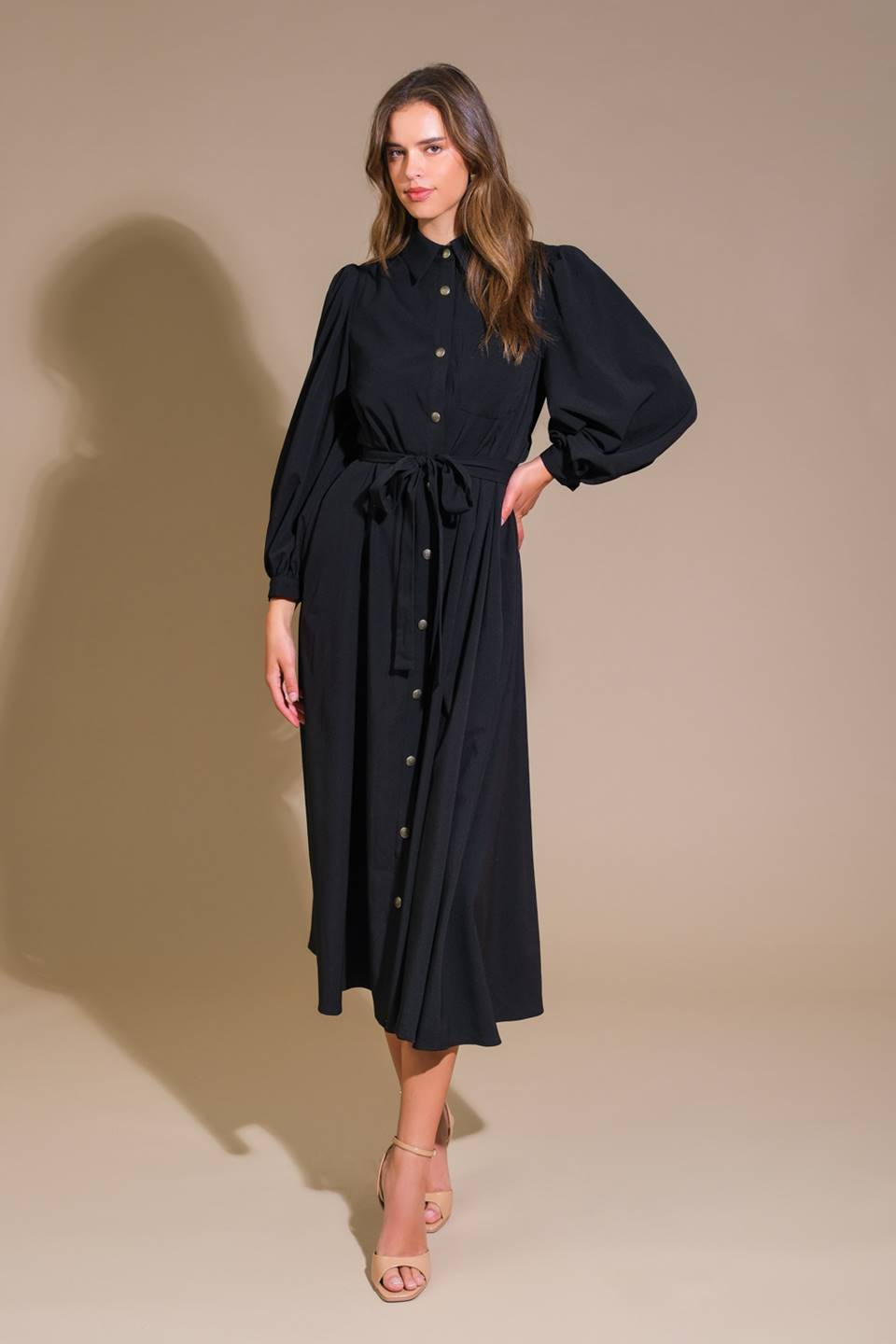 Can't Replace You Woven Midi Dress - Elegant Floral Summer Dress for Women | Perfect for Weddings, Parties & Date Nights
