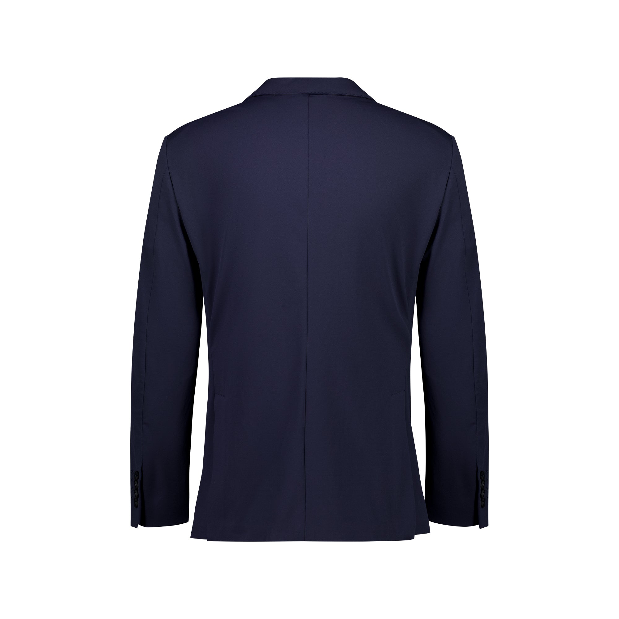 FRADI Stretch Sports Jacket for Men & Women - Lightweight Breathable Running Jacket with Moisture Wicking - Navy Blue Athletic Windbreaker for Outdoor Jogging, Hiking & Gym Workouts