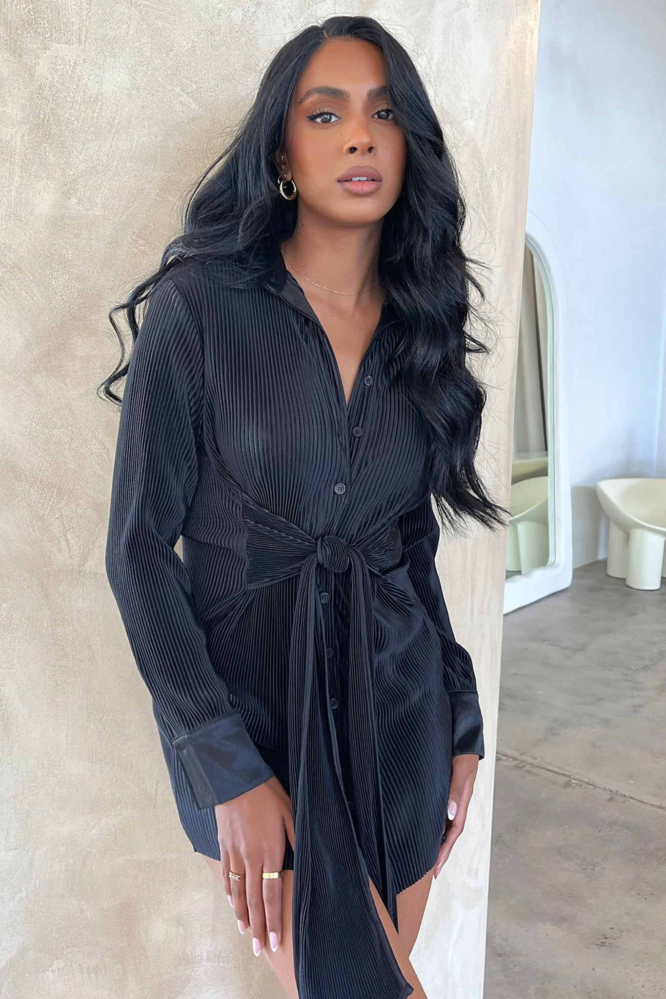 Jicole Black Dress for Women - Elegant Party & Evening Wear | Perfect for Weddings, Cocktails & Special Occasions