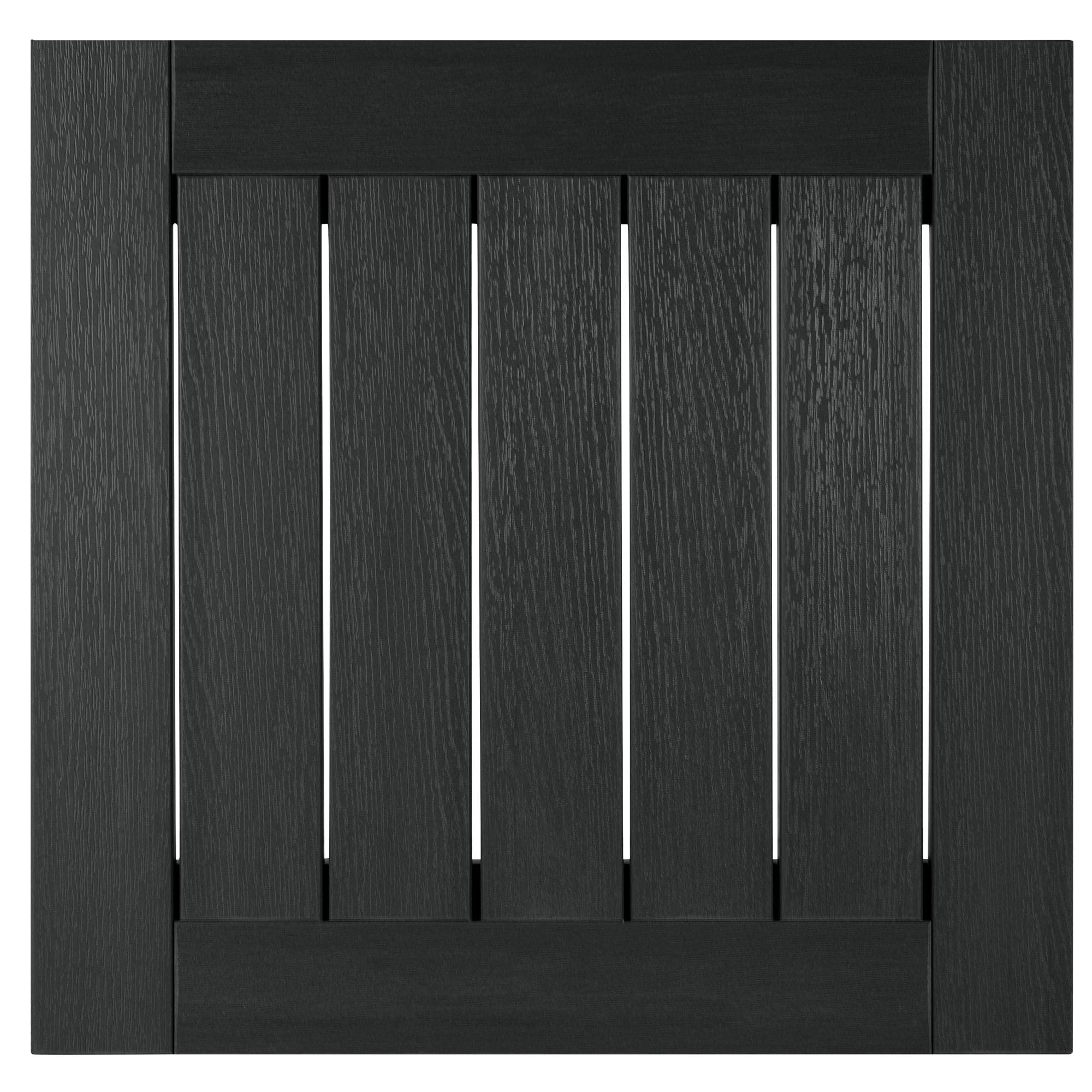 Highwood AD-DSST1-BKE Black Adirondack Side Table - Outdoor Patio Furniture for Deck, Garden & Poolside Relaxation