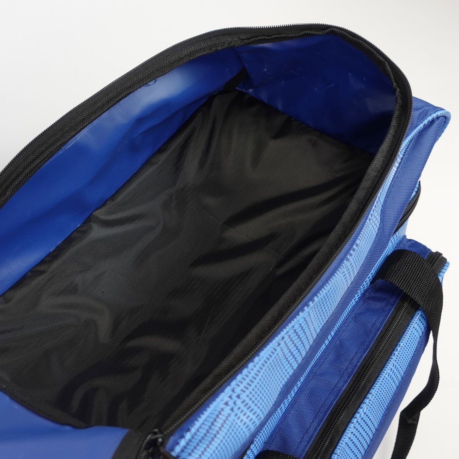 ELITE Deluxe Double Roller Bowling Bag - Navy Plaid Design for Easy Transport | Perfect for League Play & Tournaments | Durable & Stylish Bowling Accessory