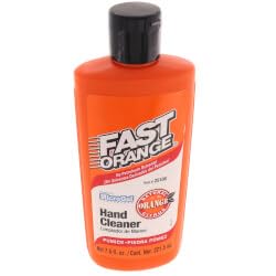 Fast Orange Pumice Hand Cleaner - 7.5 oz Heavy Duty Mechanic Hand Soap for Grease, Oil & Dirt Removal | Ideal for Auto Repair, Construction & Industrial Workers