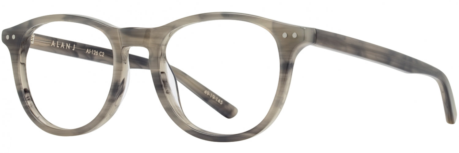Alan J AJ126 Eyeglasses - Stylish & Lightweight Frame for Men & Women | Perfect for Reading, Work & Everyday Use