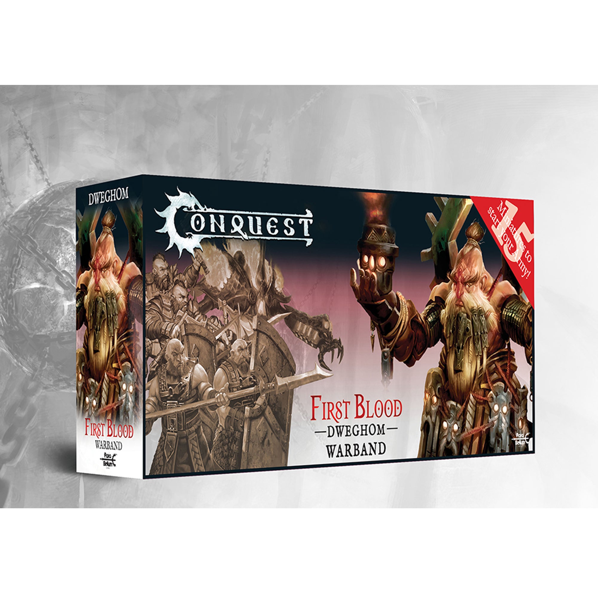 Dweghom: First Blood Warband - Miniature Wargaming Army Set for Tabletop Battles & Fantasy RPG Campaigns