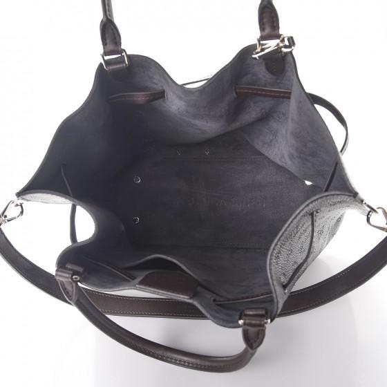 Louis Vuitton Girolata Mahina Noir Leather Handbag for Women - Luxury Designer Tote Bag with Leather Strap - Perfect for Work, Travel & Everyday Use