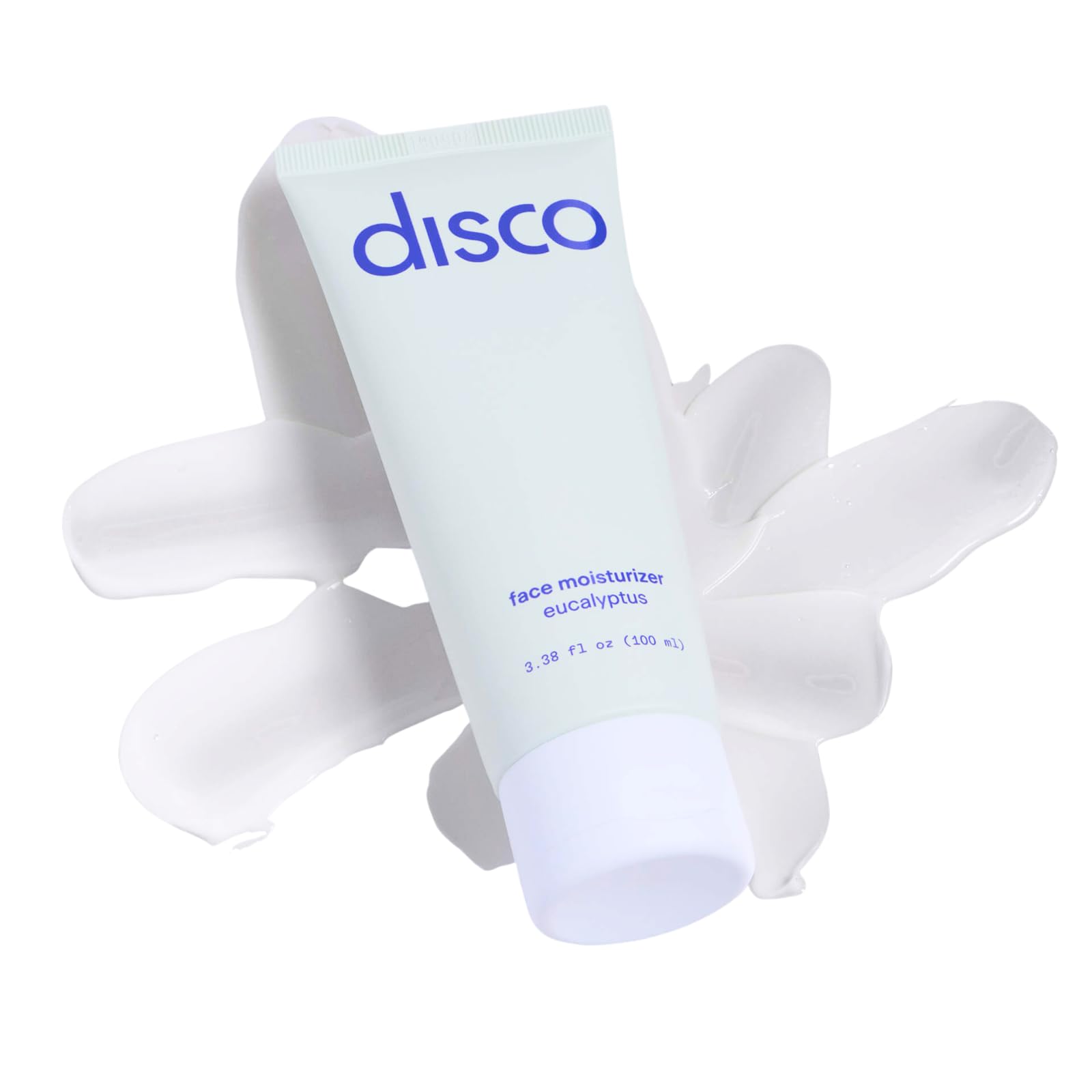 Men's Disco Face Moisturizer - Hydrating & Anti-Aging Cream with Vitamin C | All Natural, Paraben Free, Eucalyptus Scent | 3.38oz (100ml) | Perfect for Daily Skincare & Post-Shave Hydration