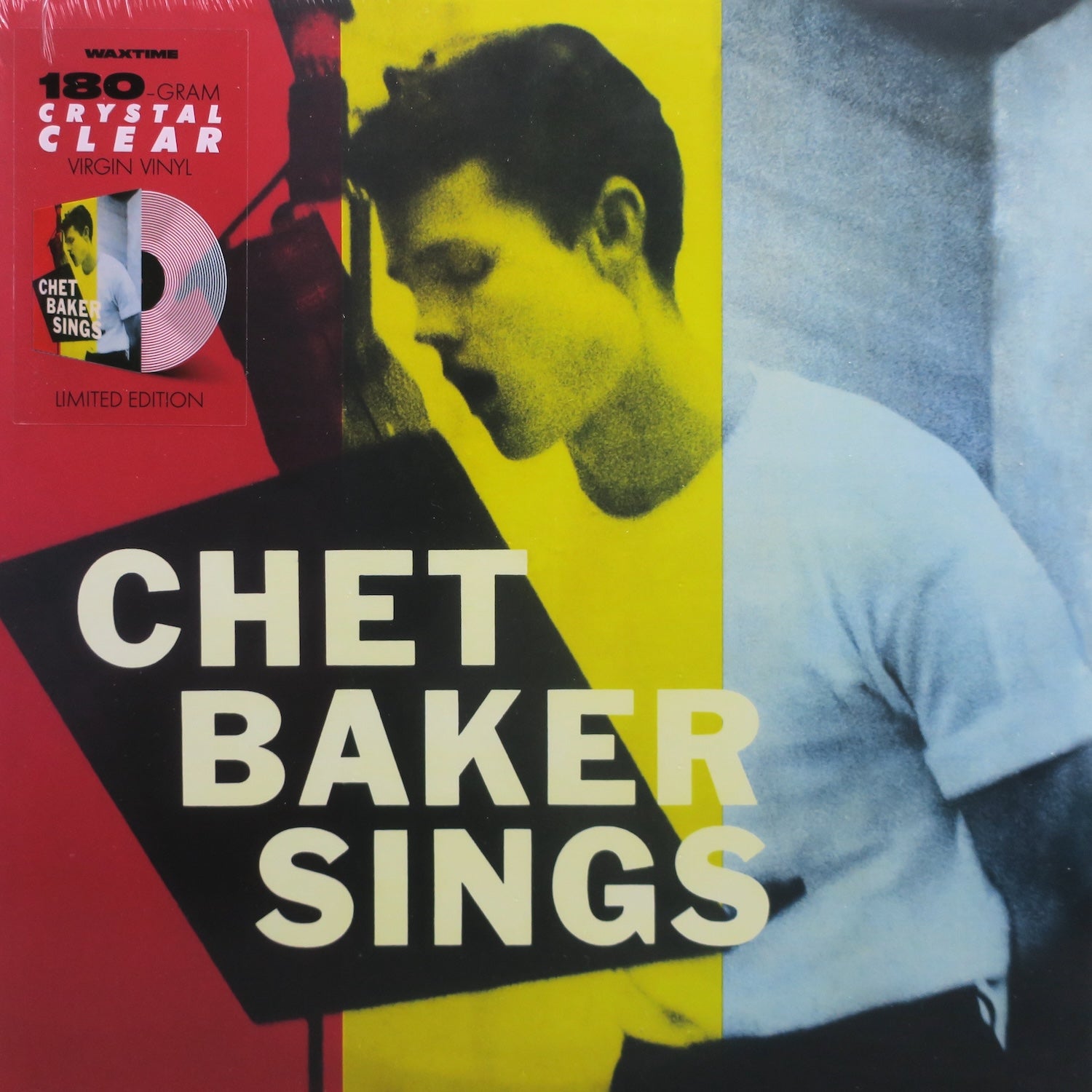 Chet Baker 'Sings' 180g Clear Vinyl LP Record - Jazz Music Collector's Edition for Audiophiles & Vintage Vinyl Enthusiasts | Perfect for Home Listening, Gifts & Music Collections