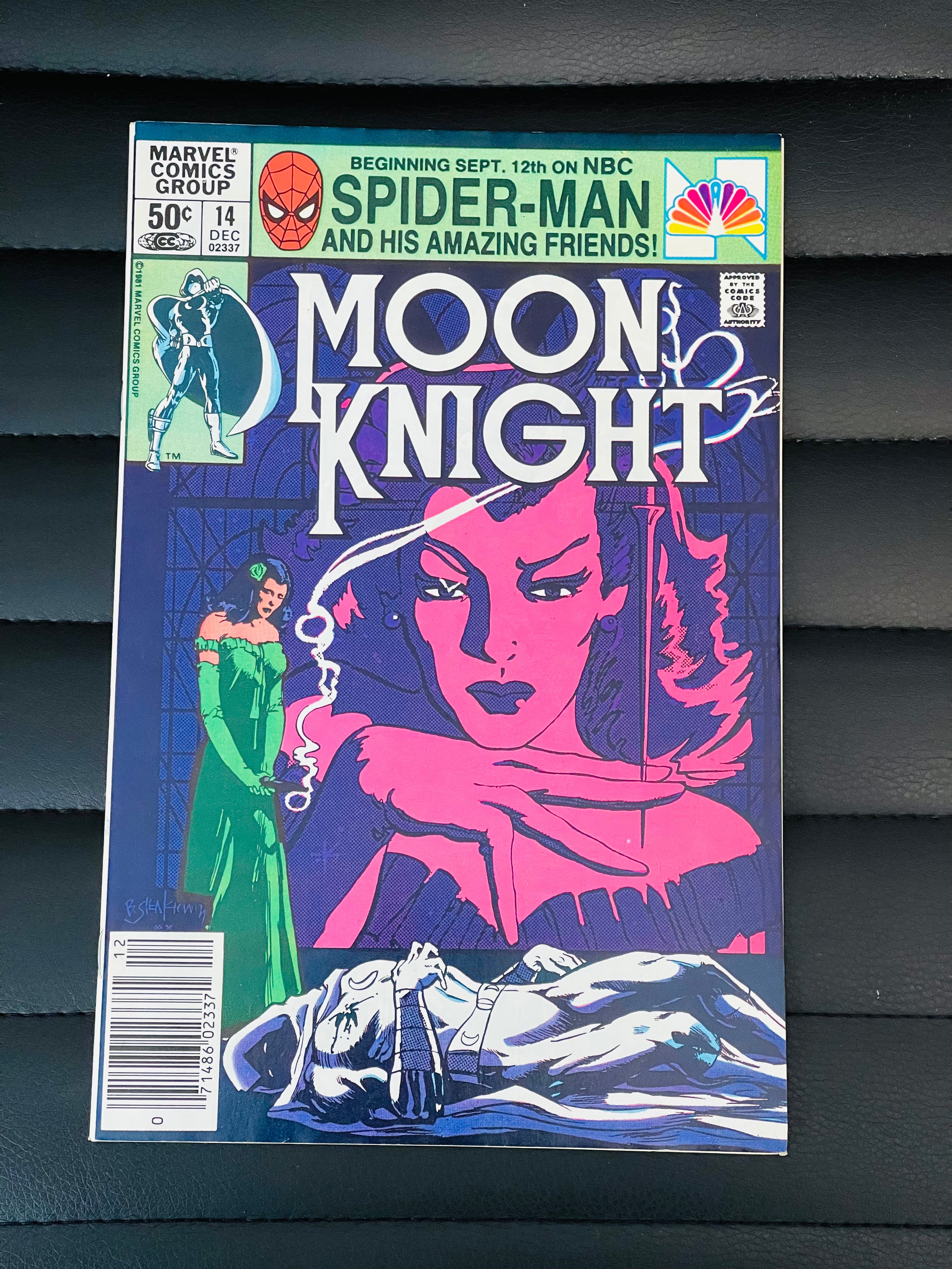 Moon Knight #14 (1981) - High Grade Comic Book for Collectors | Rare Marvel Superhero Series | Perfect for Display & Investment