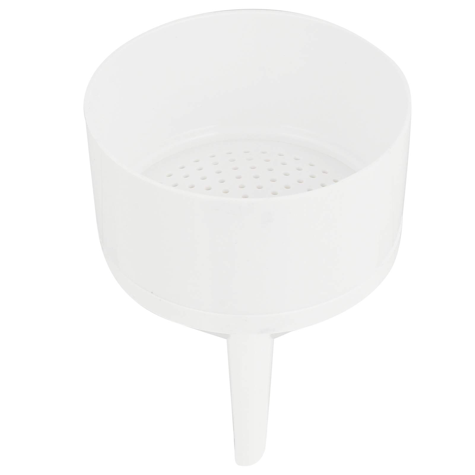 Baluue Buchner Funnel - 90mm PP White Laboratory Filtering Funnel for Chemistry Experiments, Vacuum Filtration, and Scientific Research
