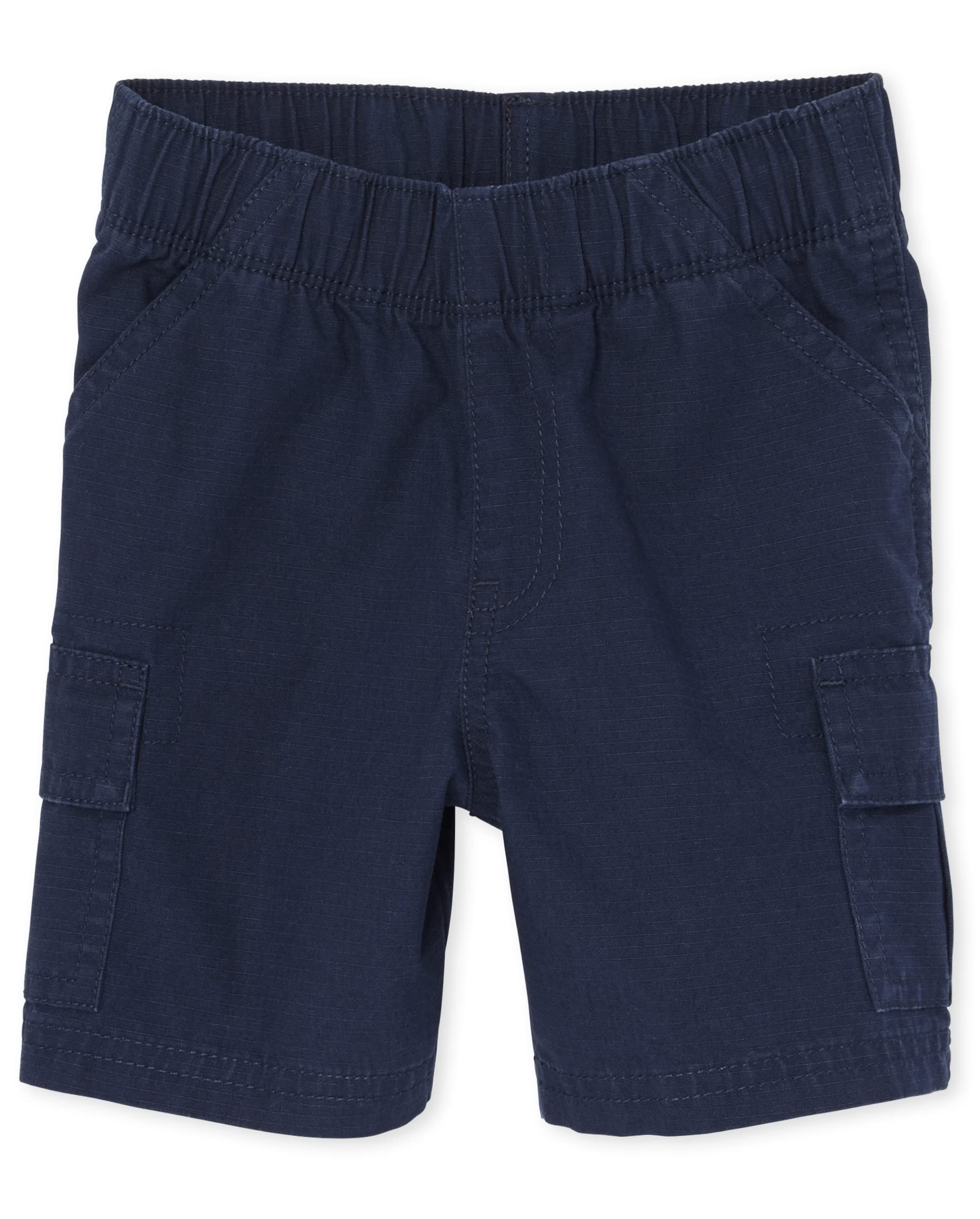 Baby Boys' Pull-On Cargo Shorts - Playtime & Outdoor Comfort