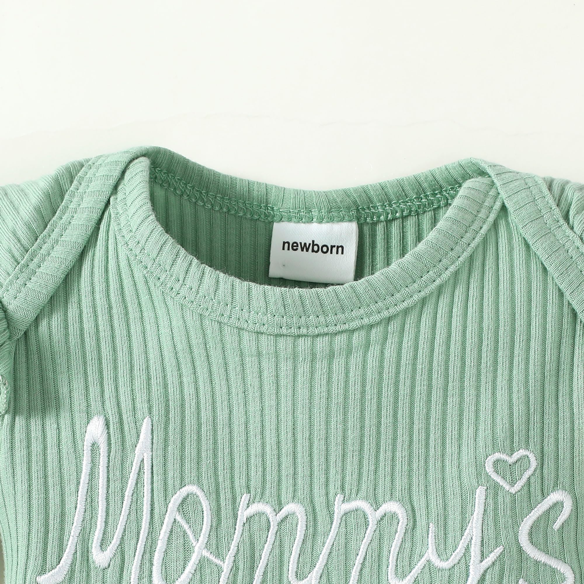 Adorable Infant Baby Girl Clothes Set - Soft Long Sleeve Romper & Pants Outfit for Newborns | Cozy Fall & Winter Baby Girl Fashion | Perfect for Family Photos, Holiday Outings & Nursery Wear