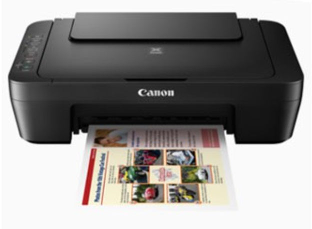 Canon MG3070S Wireless All-in-One Inkjet Printer with Scanner & Copier - Ideal for Home Office, School Projects, and Small Business Printing Needs