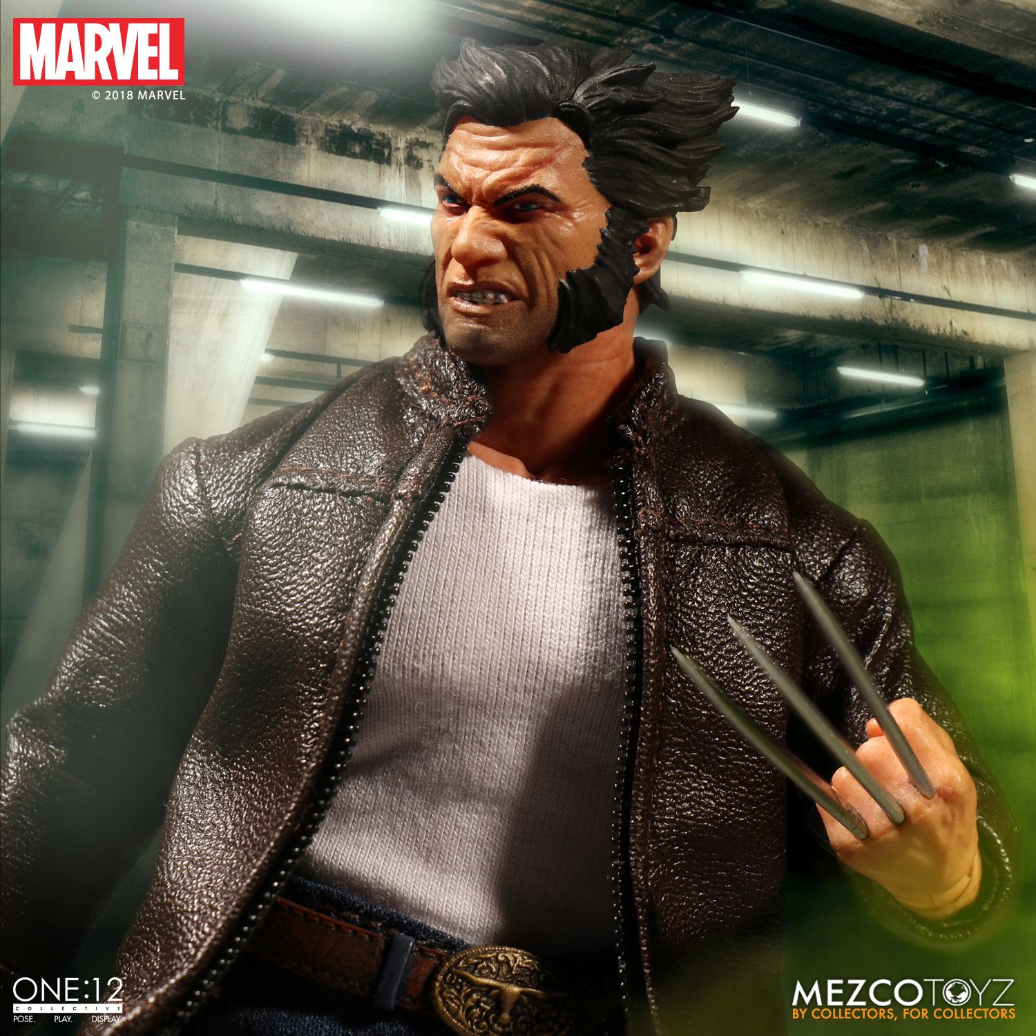 Mezco Toyz One:12 Collective Marvel Comics Logan Wolverine 1/12 Scale 6