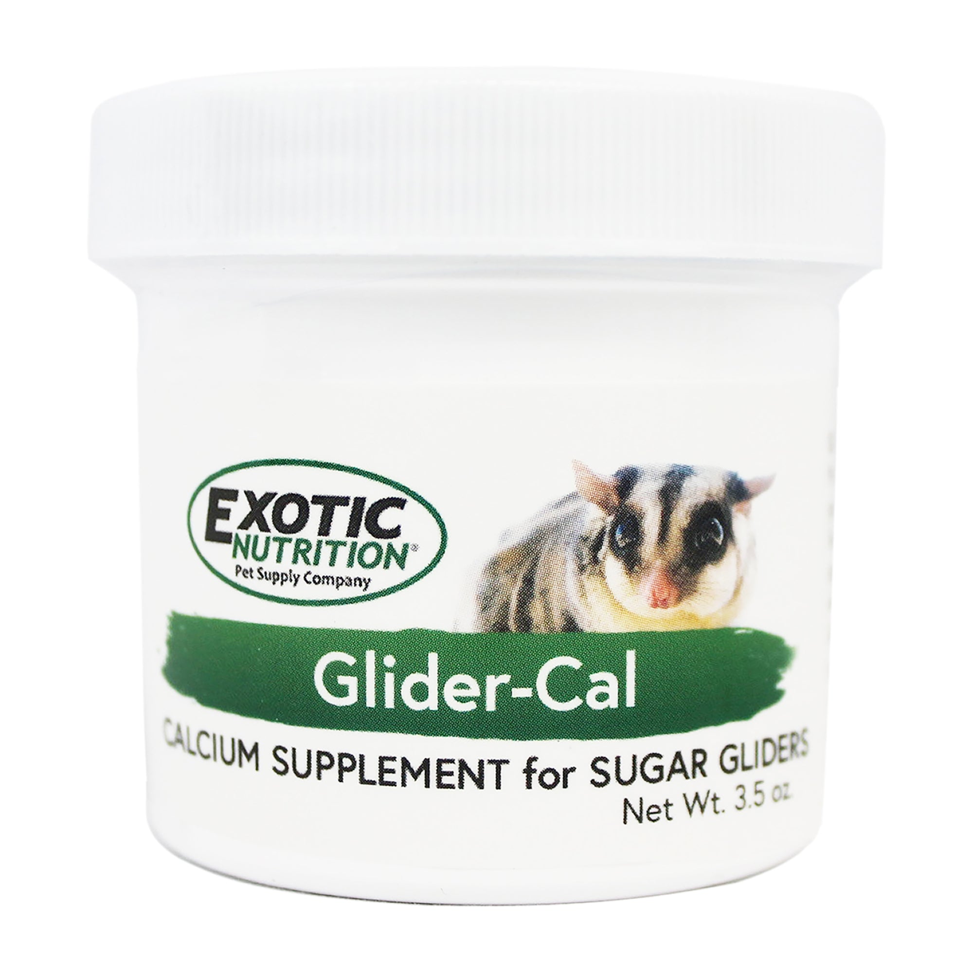 Glider Cal Calcium Supplement for Reptiles & Amphibians - Supports Bone Health & Growth - Ideal for Bearded Dragons, Geckos & Turtles