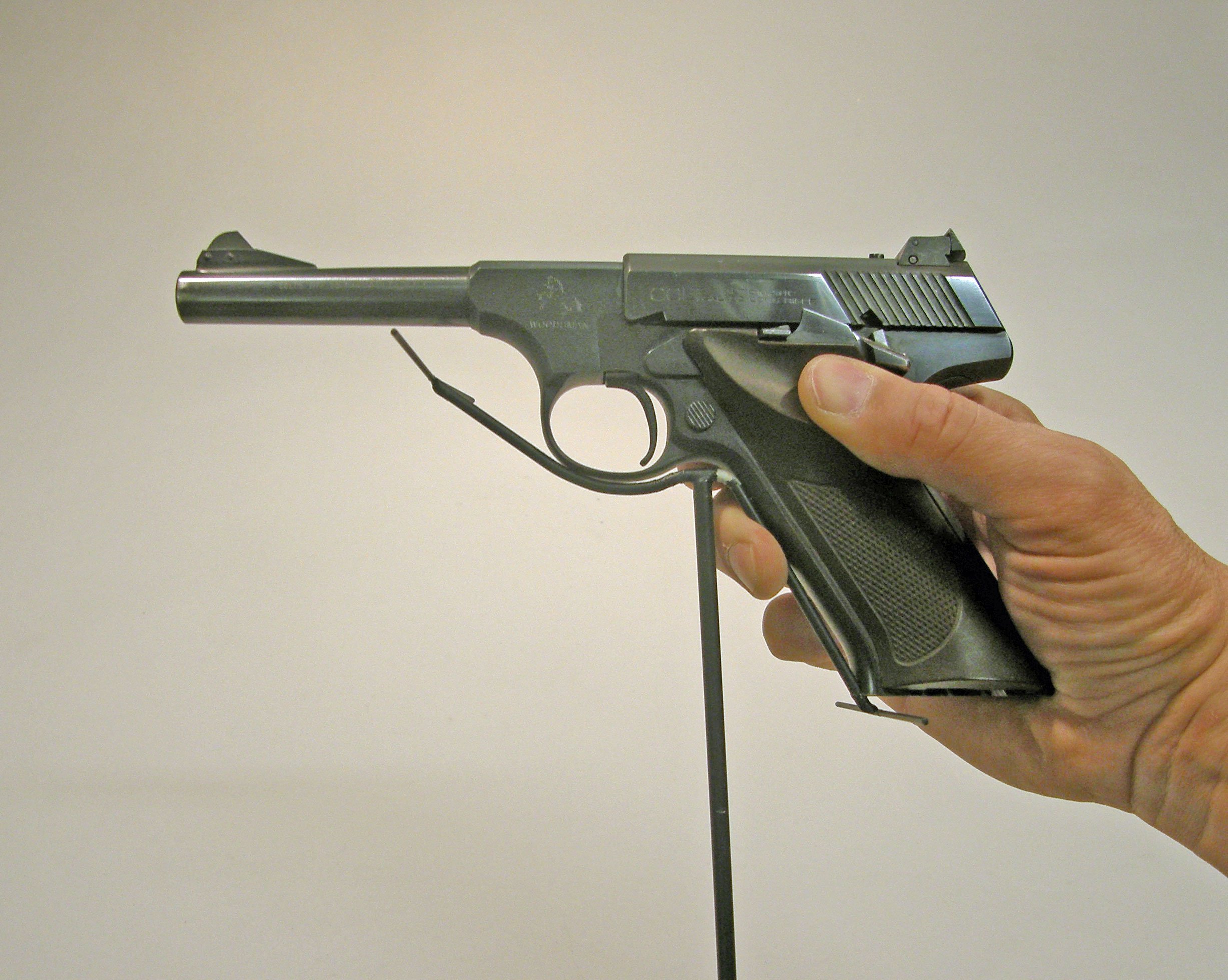 Gun Display Stand | Pistol & Knife Holder | HA-66B H-Arm for Handguns & Daggers - Perfect for Gun Shops, Collections & Home Security Storage