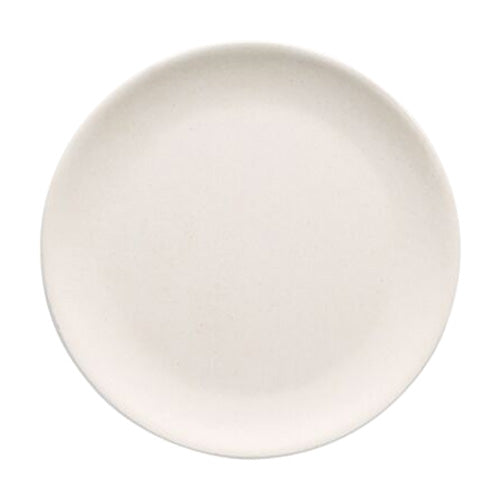 Eco-Friendly Bamboo Fiber Plate - 5.5 Inch Sand Color, Biodegradable & Sustainable Dinnerware for Parties, Picnics, and Everyday Use