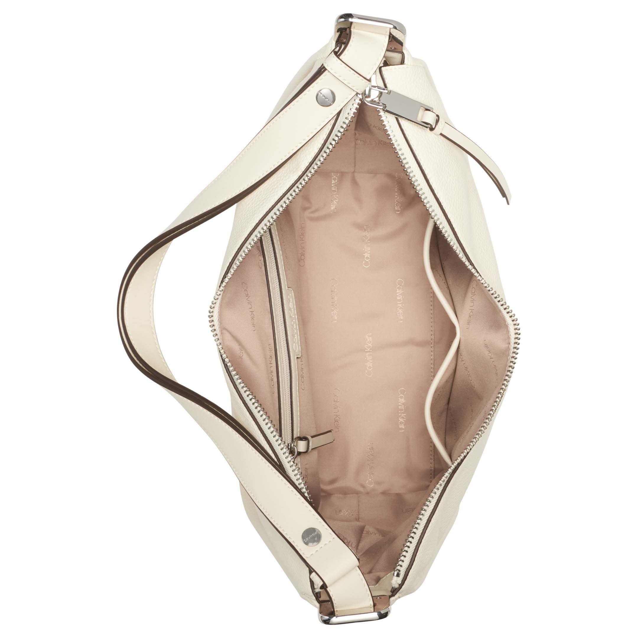 Calvin Klein Prism Top Zip Convertible Hobo Shoulder Bag for Women | Fashionable Crossbody & Tote Purse | Perfect for Work, Travel & Everyday Use