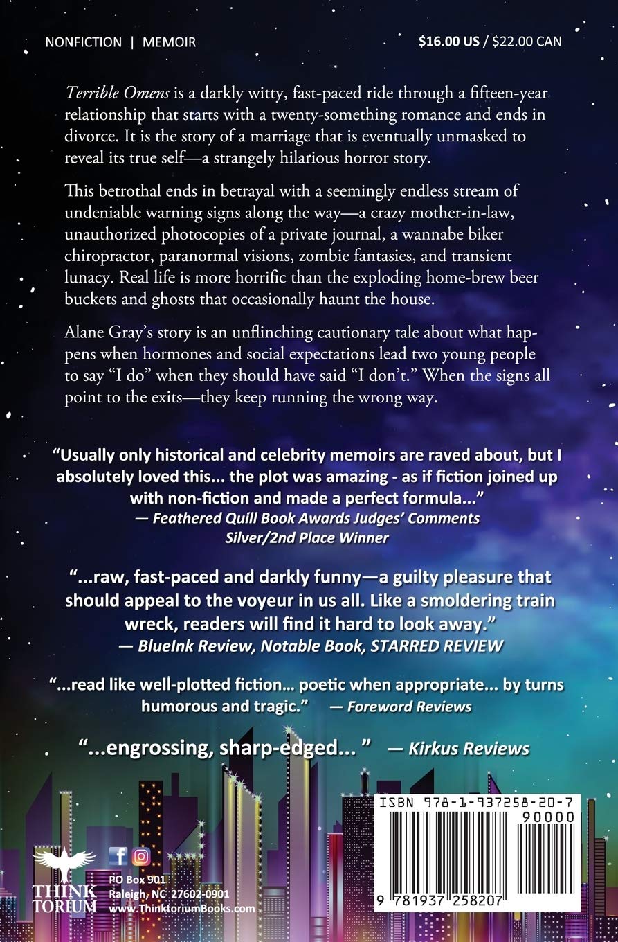 Terrible Omens: Happiness is the Other Way - Gothic Novel for Dark Fantasy Lovers | Perfect for Halloween Reading & Book Club Discussions