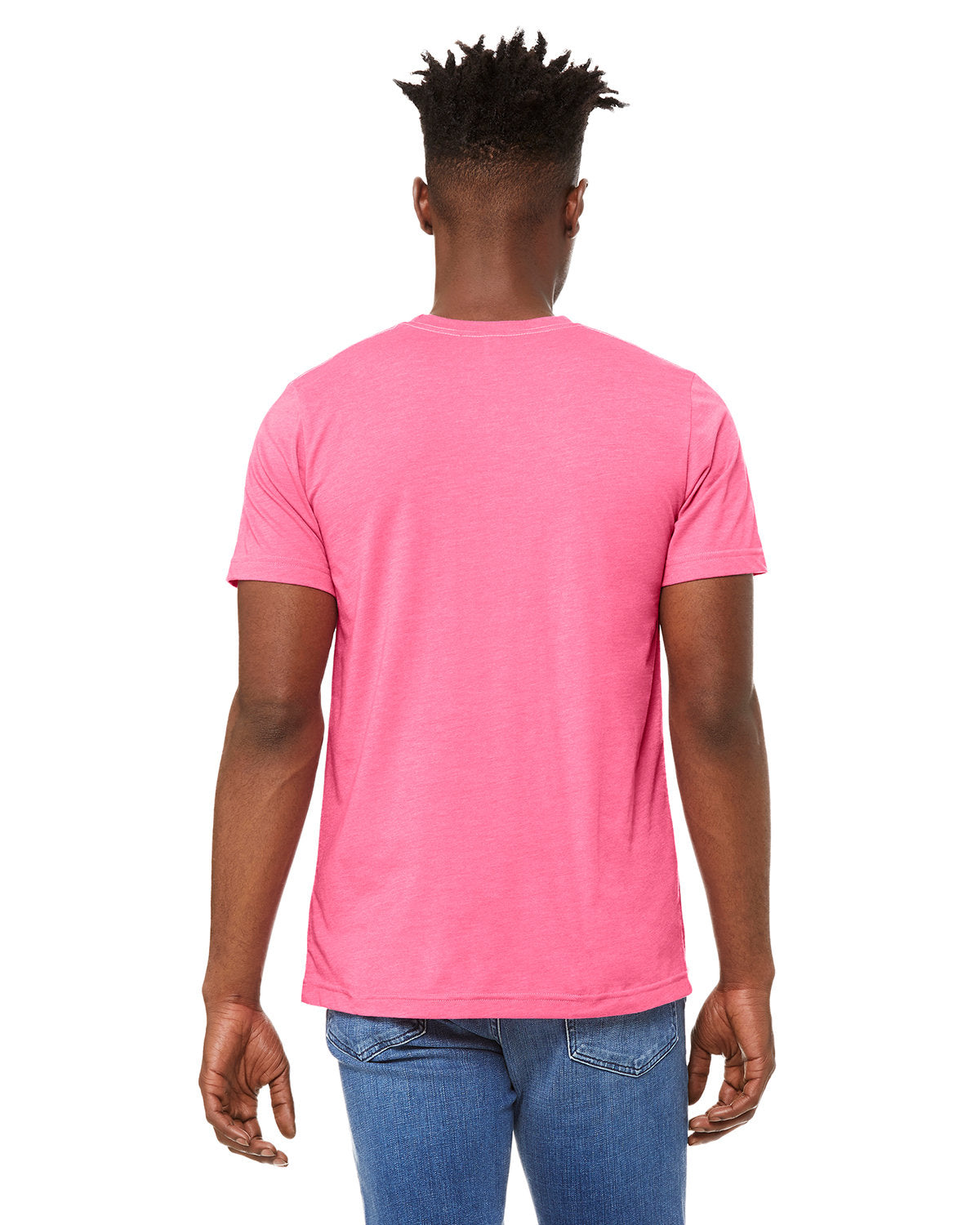 Bella + Canvas 3001CVC Unisex Heather CVC Crew Neck T-Shirt - Soft Cotton Blend Tee for Men & Women - Perfect for Casual Wear, Screen Printing & Everyday Outfits