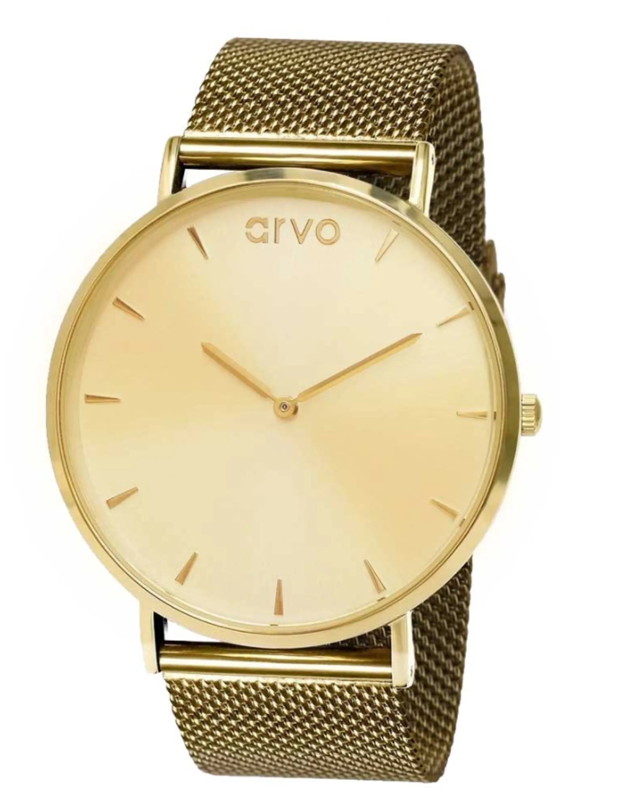 Arvo Leonardo Watch for Men - Luxury Stainless Steel Chronograph with Date Display - Perfect for Business, Casual & Formal Occasions