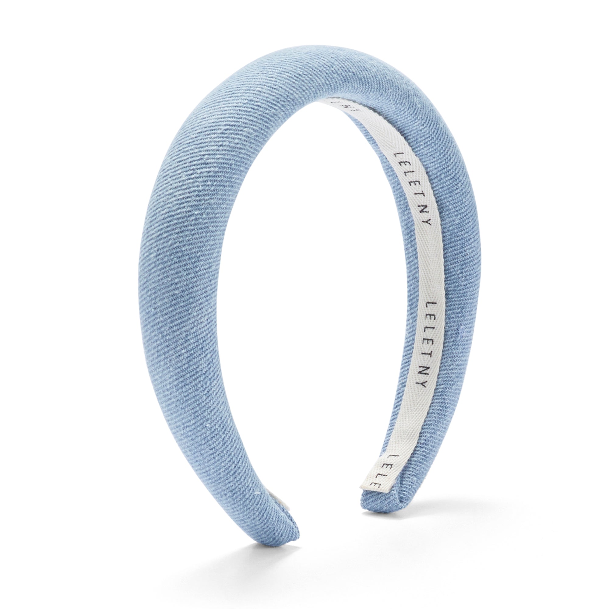 Women's Denim Padded Headband - Soft Comfortable Wide Hair Band for Workouts, Yoga & Fashion Accessories | Perfect for Sports, Gym, Running and Everyday Wear