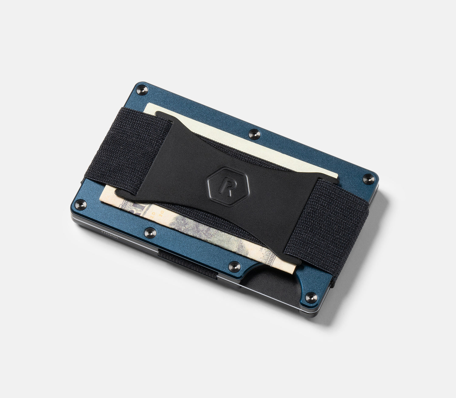 Ridge Wallet for MagSafe - Slim RFID Blocking Minimalist Wallet - Alpine Navy Blue - Perfect for Everyday Carry & Travel Accessories