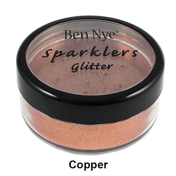 Ben Nye Sparklers Loose Glitter - Premium Cosmetic Glitter for Face, Body & Hair - Perfect for Halloween, Parties, Makeup & Nail Art