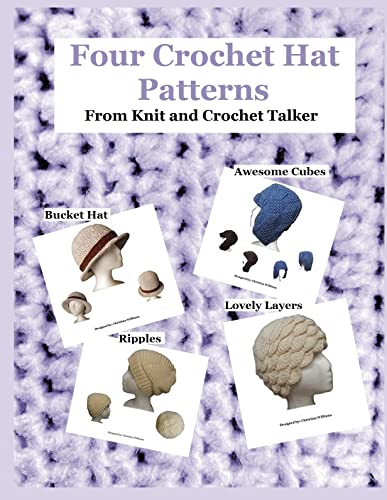 4 Easy Crochet Hat Patterns for Beginners - Knit & Crochet Talker DIY Guide | Perfect for Winter, Gifts & Craft Projects